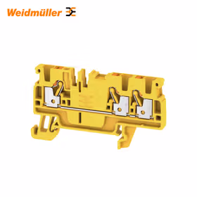 魏德米勒 直通型接线端子；A3C 2.5 YL