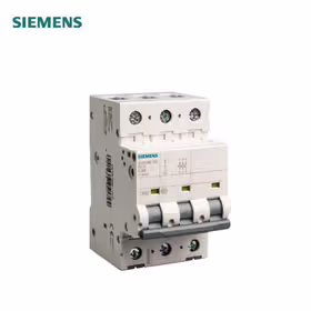西门子 ET-5SY国产 超高分断型 微型断路器 0.5A 3P D 50kA；5SY7 3P D0.5 50KA