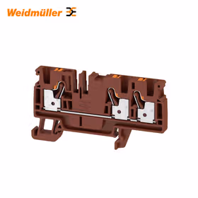 魏德米勒 直通型接线端子；A3C 4 BR