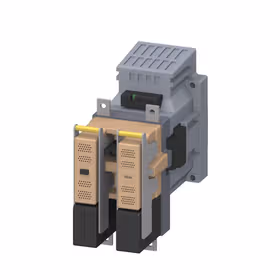 西门子 接触器,尺寸12,2极,DC-3和5,750V时400A辅助触点21(2NO+1NC)110VDCDC操作带可变电阻和串联电阻；3TC56170LF4