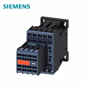 西门子 功率接触器,7A,3kW,2NO+2NC,AC230V50/60Hz,3极,尺寸S00,笼卡式连接辅助开关块不可分；3RT20152AP043MA0