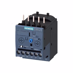 西门子 过载继电器0.1...0.4A电子,尺寸S00,等级5-30接触器附属装置,主电路：螺栓,辅助电路：螺栓内部接地故障检测；3RB31134RB0