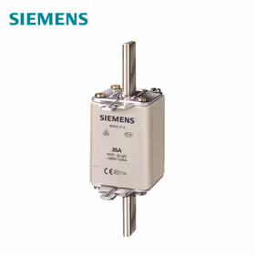 西门子 NH熔断片,NH2,输入：200A,gG,UnAC：500V,UnDC：440V,前端标示警报器,导电握耳；3NA3 2 200A 500V AC/440V DC gL/gG