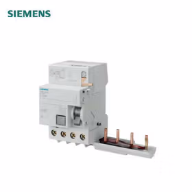 西门子 电磁式剩余电流模块,4极,型号AC,输入：63A,30mA,适用于5SY；5SM2 电磁式 / 模块 AC 30mA 4P 0.3 ~ 63A