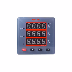 德力西电气 数显式电测量仪表；PA606L-96T4 5A 三相电流表+485