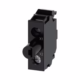 西门子 LED模块带集成式LED,AC110V,白色,螺栓型端子连接用于底部固定安装；3SU14012BC601AA0