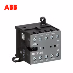 ABB 小容量交流接触器；B6-30-01*110-127V 40-450Hz
