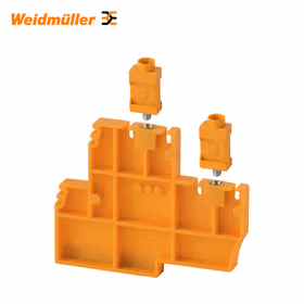 魏德米勒 接线端子附件,W系列,固定支座,橙色,5mm；WBB WDK2.5/BL5.08