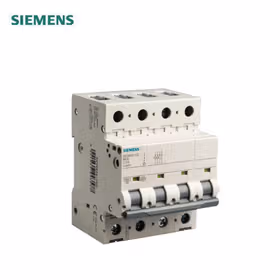 西门子 ET-5SY国产 超高分断型 微型断路器 0.5A 4P D 50kA；5SY7 4P D0.5 50KA