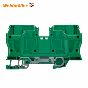 魏德米勒 接地型接线端子,弹片联接,35mm,4200A(35mm),绿/黄；ZPE 35