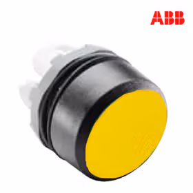 ABB 平头按钮操作头部（不带灯型）,黄色；MP2-10Y