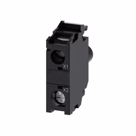 西门子 LED模块带集成式LED,AC110V,白色,螺栓型端子连接用于前面板安装；3SU14011BC601AA0