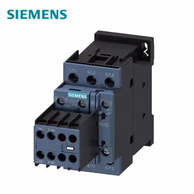 西门子 功率接触器,17A,7.5kW,2NO+2NC,220VAC,50/60Hz,3极,尺寸S0,螺栓型端子连接辅助开关可松开；3RT20251AN24