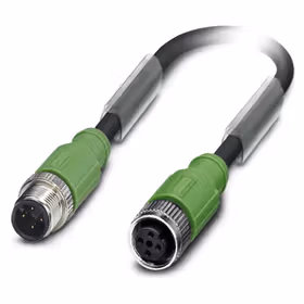菲尼克斯 传感器/执行器电缆；SAC-4P-M12MS/ 3,0-PUR/M12FS SH