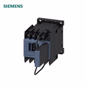 西门子 牵引接触器,16A,7.5kW,24VDC,带集成抑制二极管,3极,尺寸S00,环形电缆终端衔套连接适合于PLC输出端；3RT20184KB420LA0