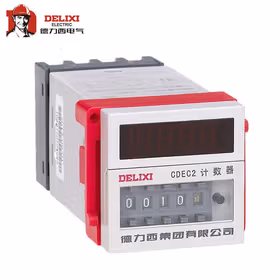 德力西电气 电子式计数器；CDEC2 AC110V 1-999900