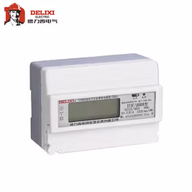 德力西电气 三相四线电子式多费率电能表(导轨)；DTSF/U6606 220/380V 1级 3&times;10(40)A导轨表