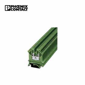 菲尼克斯 直通式接线端子；UK 3 N GN