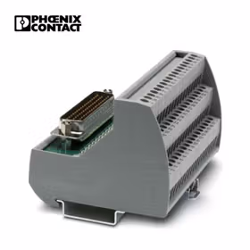 菲尼克斯 VARIOFACE模块,带螺钉连接器和D-SUB针式连接器,可安装在NS35导轨上,带LED显示,50位；VIP-3/SC/D50SUB/M/LED