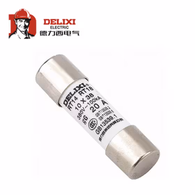 德力西电气 圆筒形帽熔断器 RT14 AC380V/500V 16A &Phi;22X58