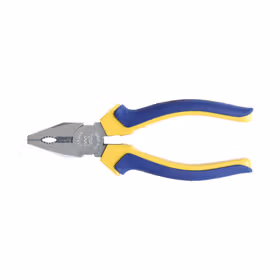 长城精工 Cr-V欧式精抛双色套塑柄钢丝钳6寸；211046
