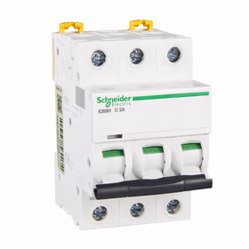施耐德电气 小型断路器；iC65H 3P C2A