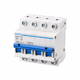 正泰 微型断路器；DZ47-60 4P C25