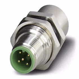 菲尼克斯 传感器/执行器控制柜穿板式连接器；SACC-5P-DSI-M12MS/FS-M16