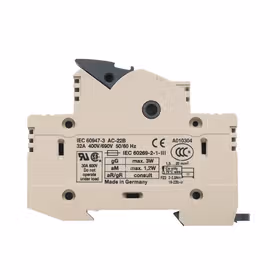 魏德米勒 W系列,熔断器型接线端子,额定横截面:25mm,螺钉联接；WSI 25/1 10x38/LED