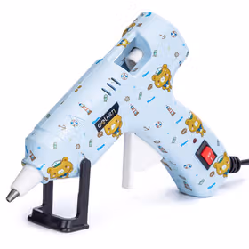 得力 儿童款热熔胶枪20W彩色；DL390220（新旧交替，随机发货）