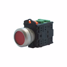 天得/tend &phi;22平头照光按钮,红色；TN2IF1R-I1A