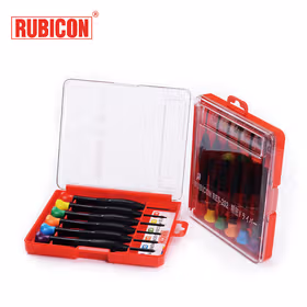 罗宾汉(RUBICON) 6件精密螺丝批套装；RES-202