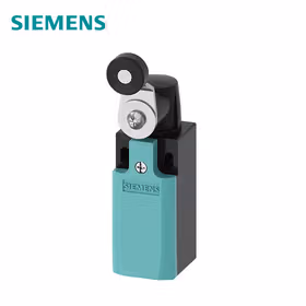 西门子 位置开关塑料外壳31mm设备连接1x(M20x1.5)1NO/1NC速动触点集成（不可更换）摇臂,不锈钢27mm长右侧/左侧可调节带19mm塑料辊无安装/操作说明；3SE52320HK111FA0