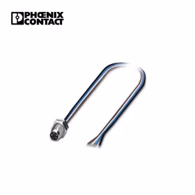 菲尼克斯 传感器/执行器面板安装式连接器；SACC-DSI-M 8MS-4CON-M 8/0,5