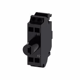 西门子 LED模块带集成式LED,AC110V,琥珀色,弹簧型端子连接,用于底部固定安装；3SU14012BC003AA0