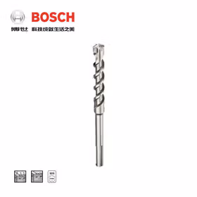 博世 五坑4系(5坑圆钻)电锤钻头 40x400/520；2608685877（两坑三槽 适用于钢筋混凝土、石材）