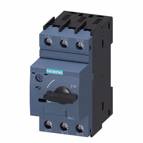 西门子 电动机保护断路器,结构尺寸S00用于变压器保护,A脱扣器2.2-3.2A,N脱扣器65A；3RV24111DA10