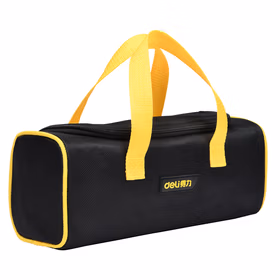 得力 方形工具包   大号双层:310x115x120mm；DL430008