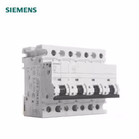 西门子 重载型 小型断路器 80A 4P C 10kA；5SP4 4P C80