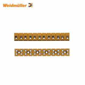 魏德米勒 多回路端子条,单/多回路端子条,额定横截面:4mm,螺钉联接,直接安装；BK 2/E