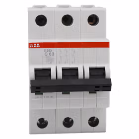 ABB S200系列微型断路器；S203-C63
