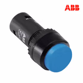 ABB CP3凸头复位型按钮（不带灯型）,蓝色；CP3-10L-10