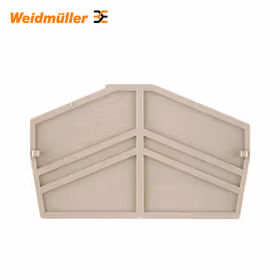 魏德米勒 接线端子附件,端板；ZAP ZDU4-2 BL