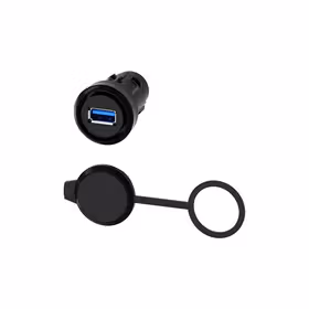 西门子 USB接口,22mm,塑料,黑色；3SU19000GA100AA0