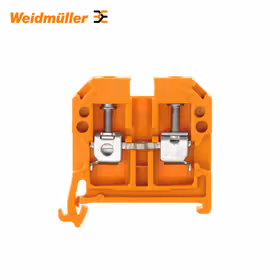 魏德米勒 SAK系列,直通型接线端子,额定横截面:4mm,螺钉联接；SAK 4/35 OR