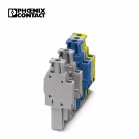 菲尼克斯 针式插头；UPBV 2,5/ 1-M GNYE