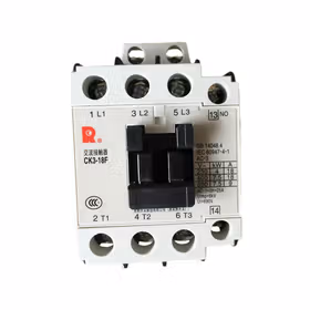 常熟开关 自带辅助型交流接触器 18A AC220/230V；CK3-18F/N501