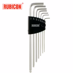 罗宾汉(RUBICON) 英制7支装特长波头内六角扳手套装5/64"-1/4"；RHK-297XL