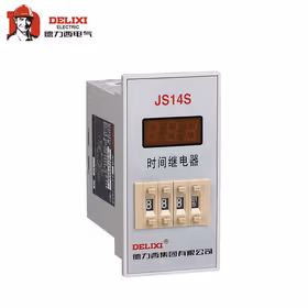 德力西电气 数显式时间继电器；JS14S 0.01S-999小时 AC220V