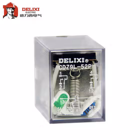 德力西电气 小型继电器；CDZ9-52PL (带灯)DC24V